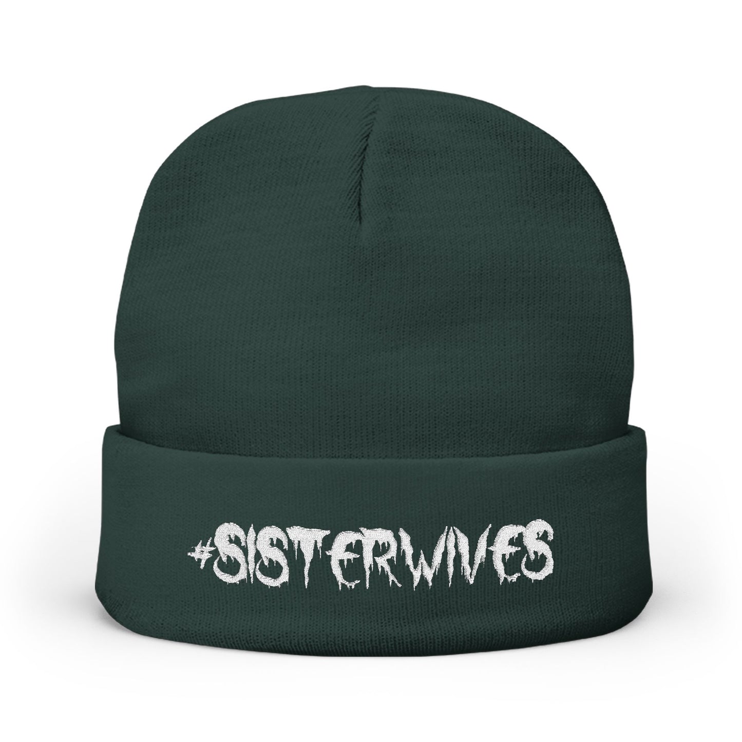 #SISTERWIVES Embroidered Knit Beanie