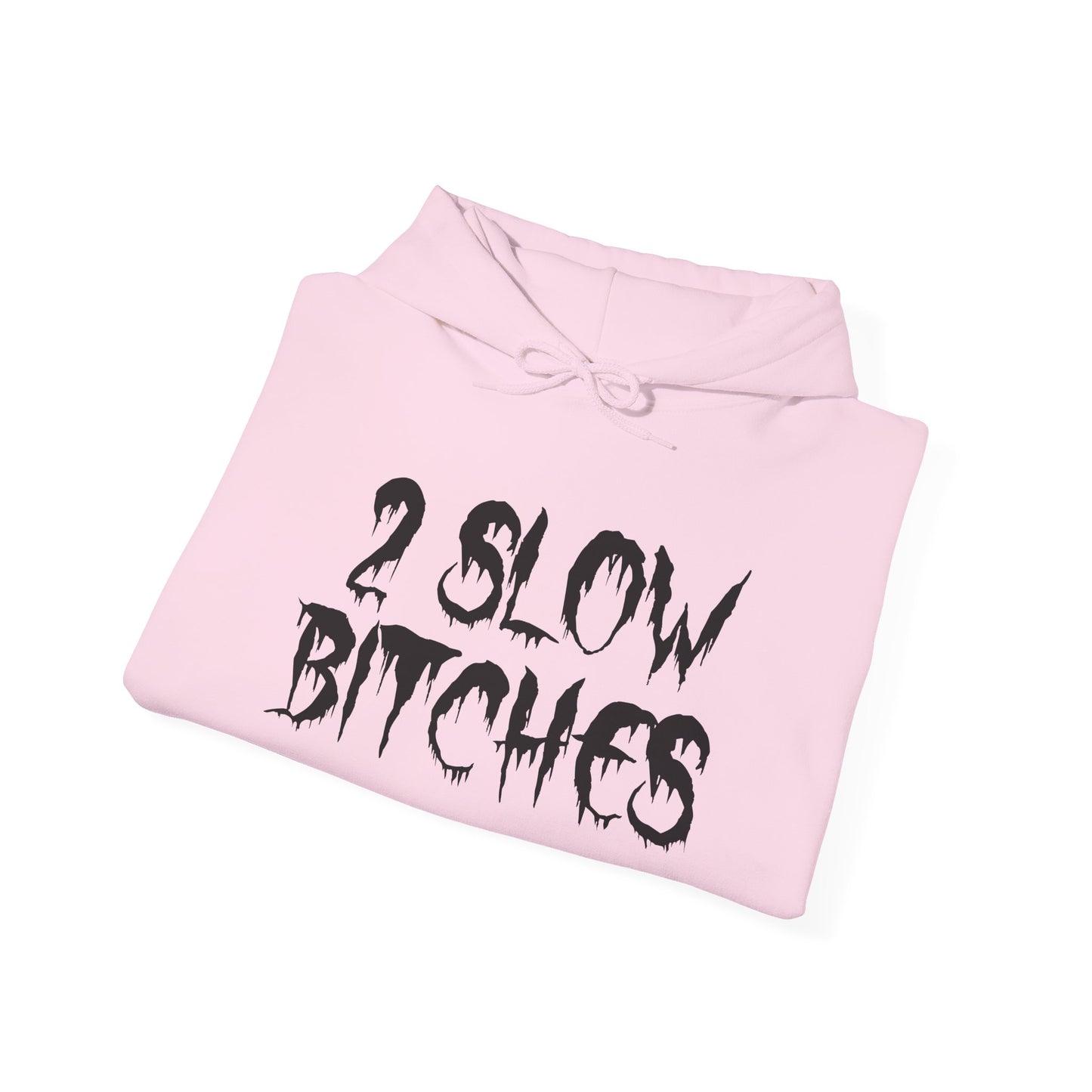 '2 SLOW Bitches / Open Na Noor'—Graphic Hoodie