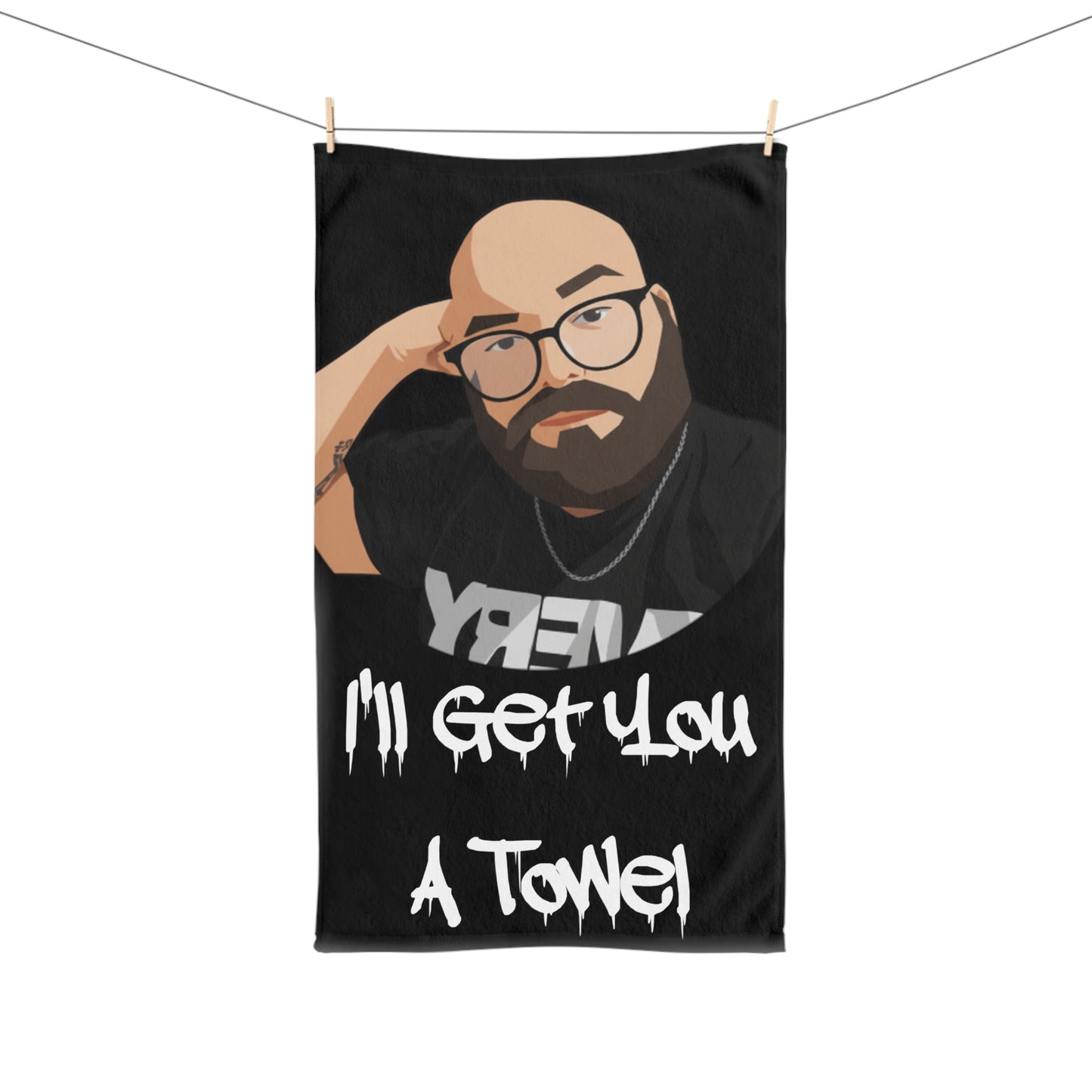 'Mitchy' Hand Towel | I'll Get You A Towel