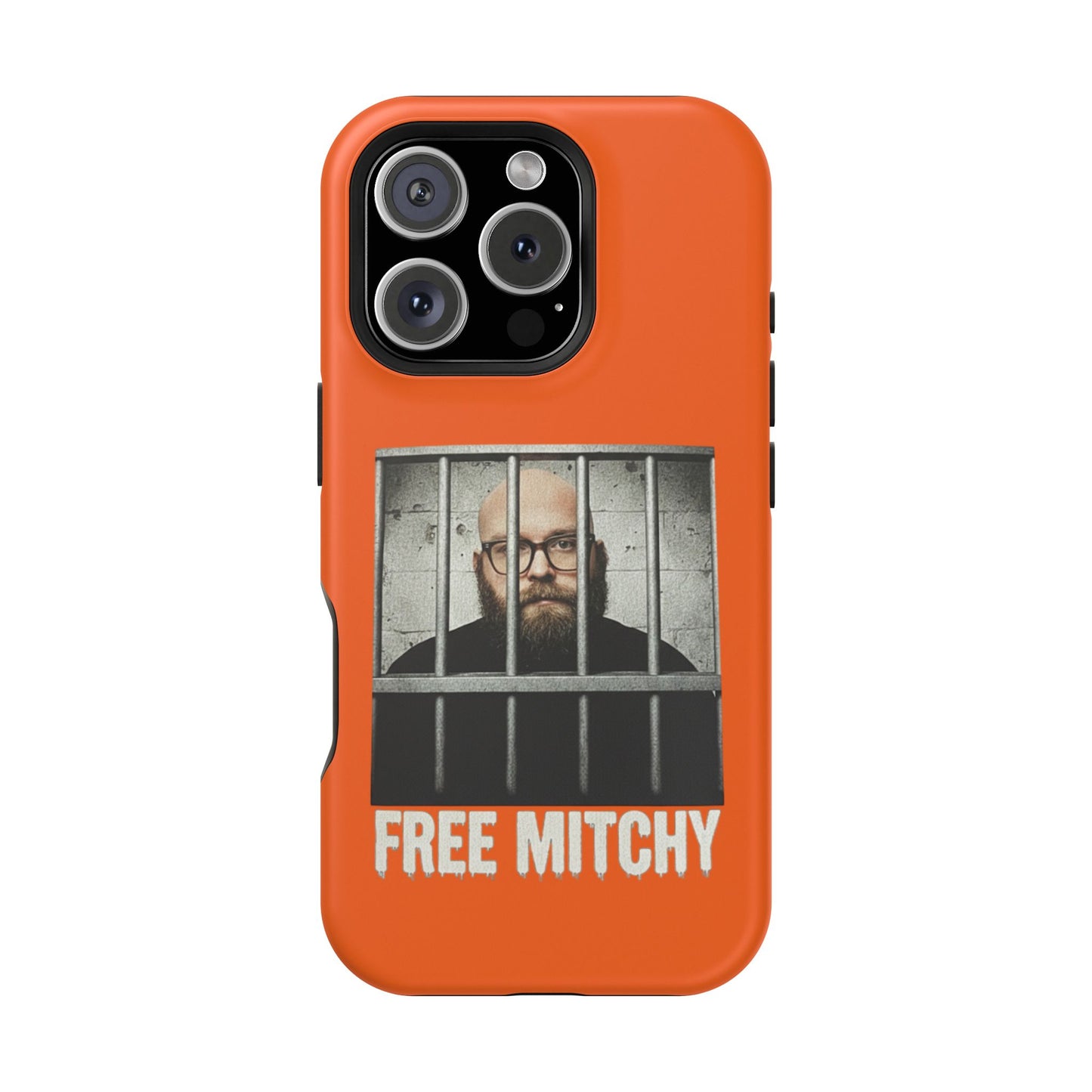 "Free Mitchy" Impact-Resistant Phone Case