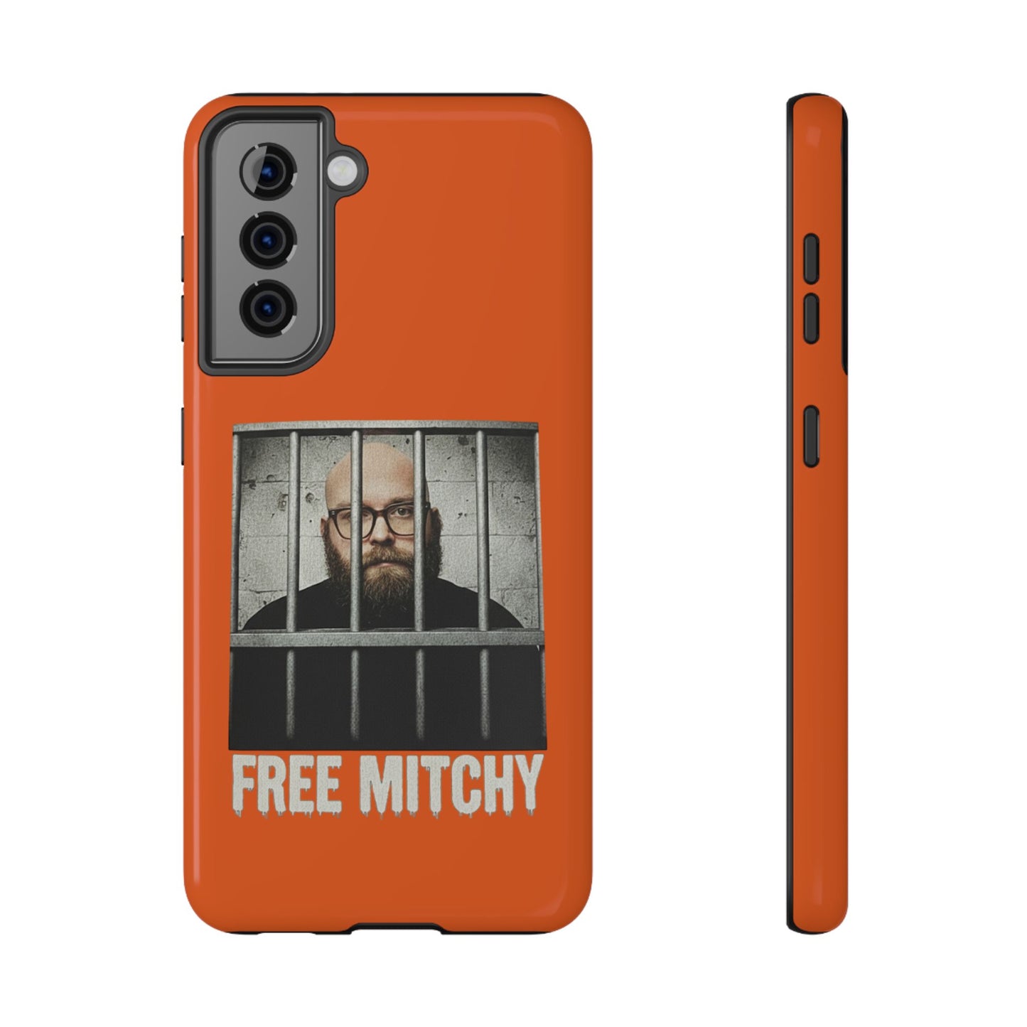 "Free Mitchy" Impact-Resistant Phone Case