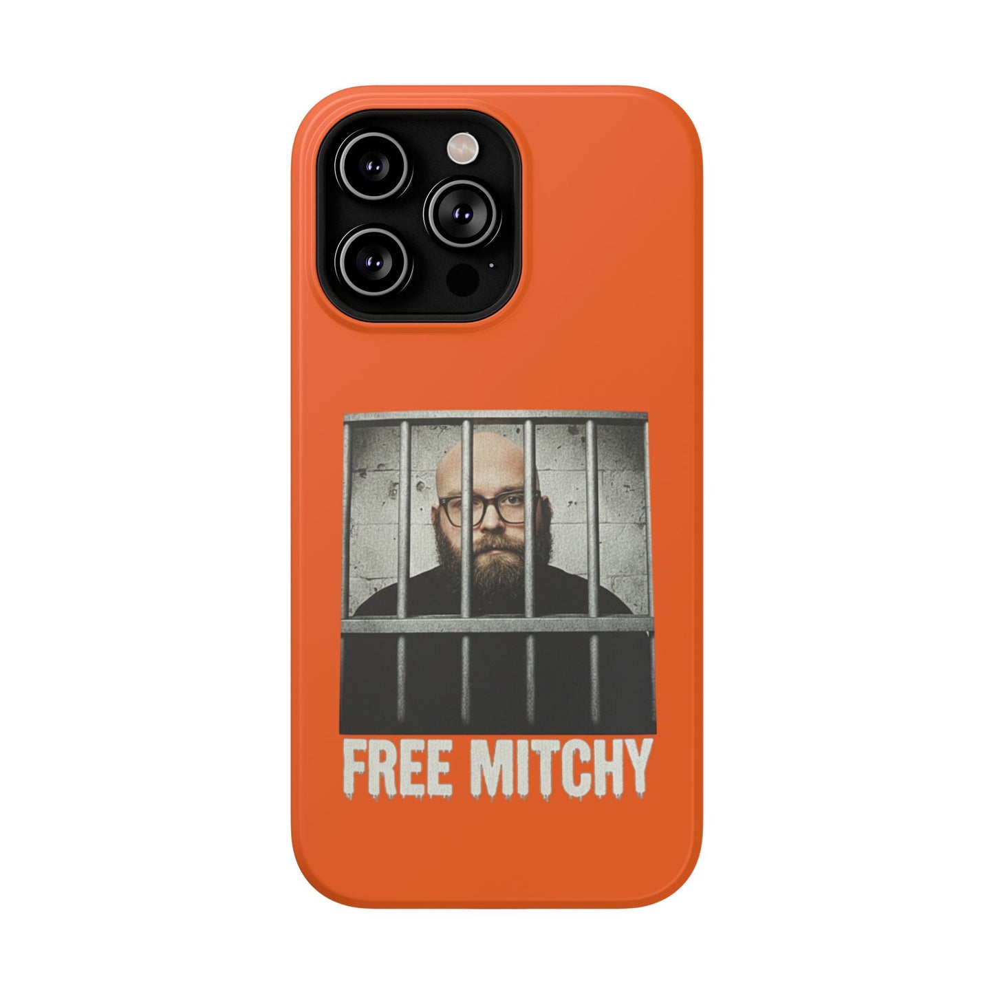 "Free Mitchy" Impact-Resistant Phone Case