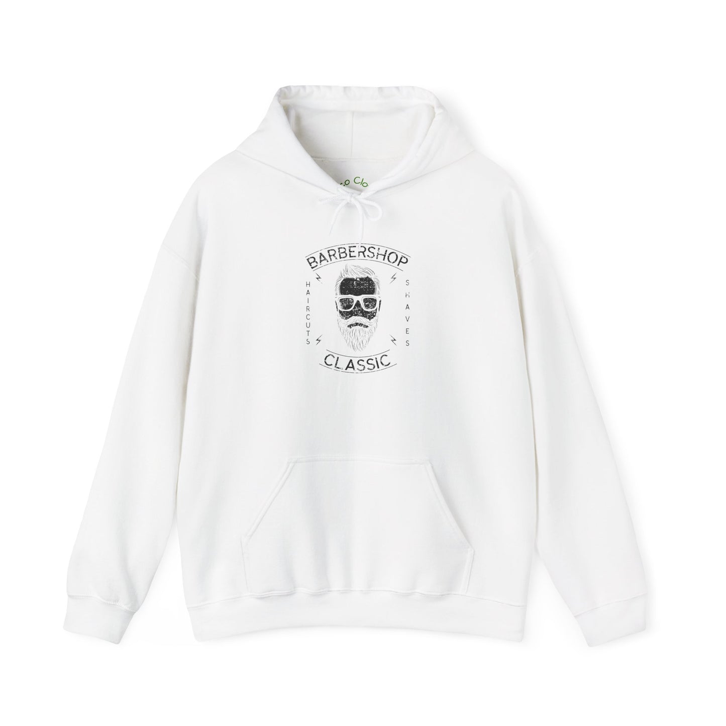 Barbershop Classic Hoodie | Vintage Barber Logo Sweatshirt