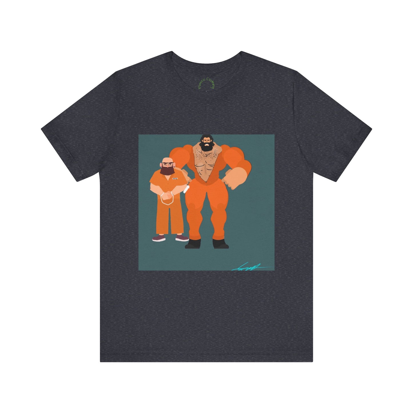 'Free Mitchy' illustration T-Shirt | Brothers design | Artist GumGum