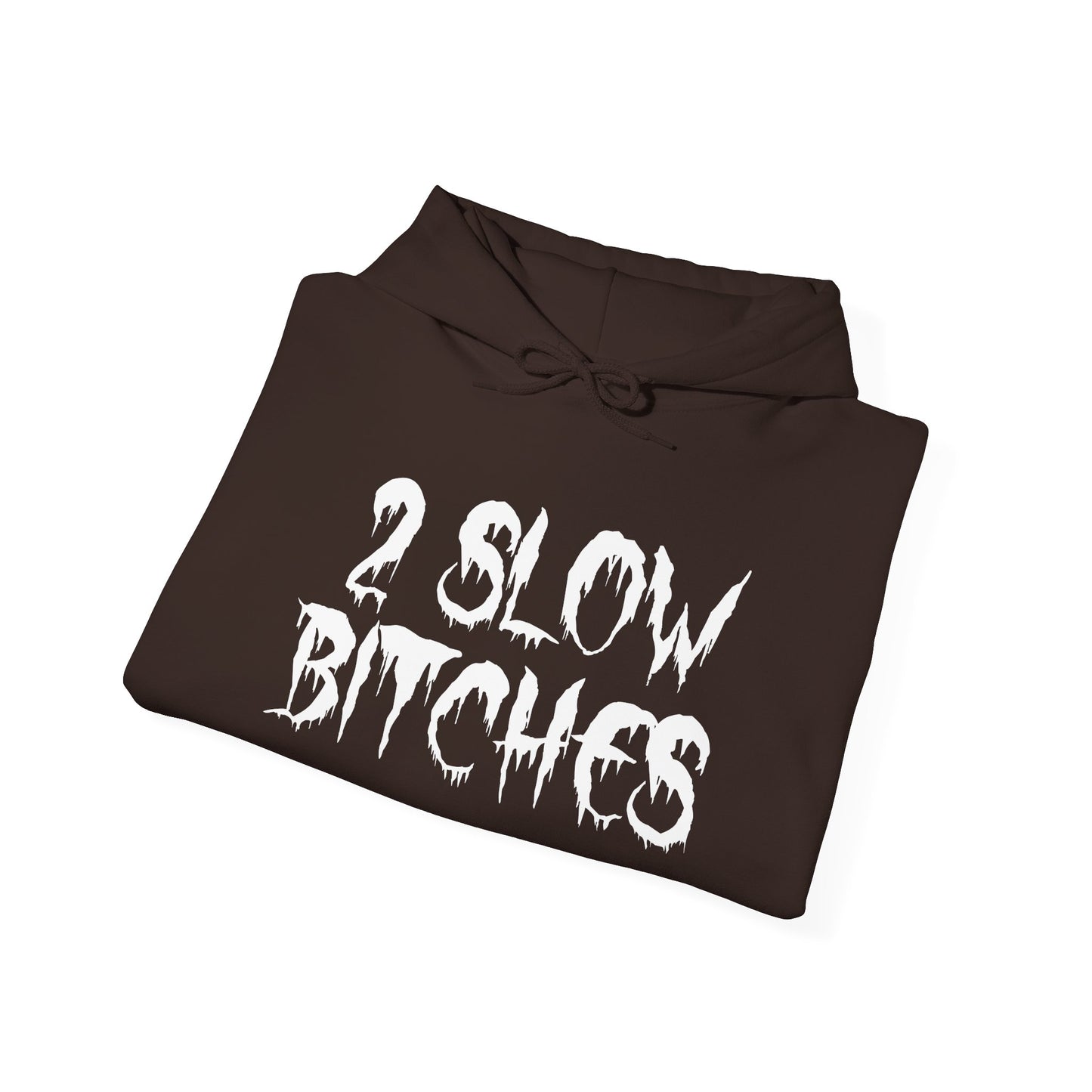 '2 SLOW Bitches / Open Na Noor'—Graphic Hoodie