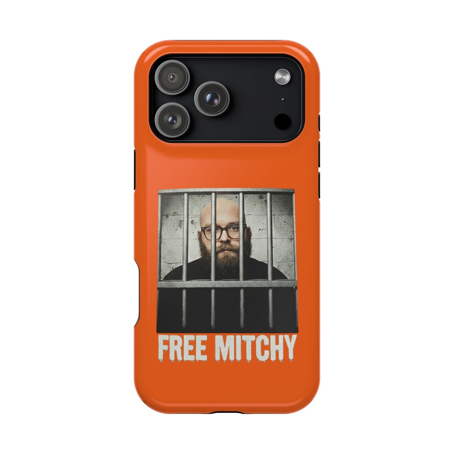 "Free Mitchy" Impact-Resistant Phone Case