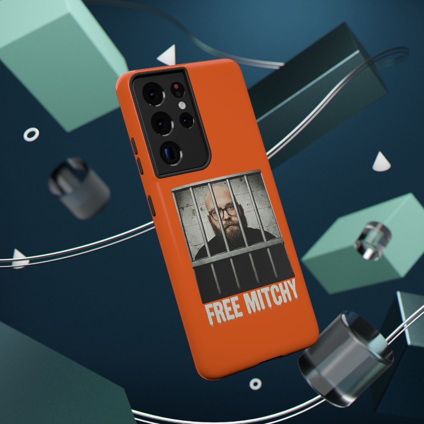 "Free Mitchy" Impact-Resistant Phone Case
