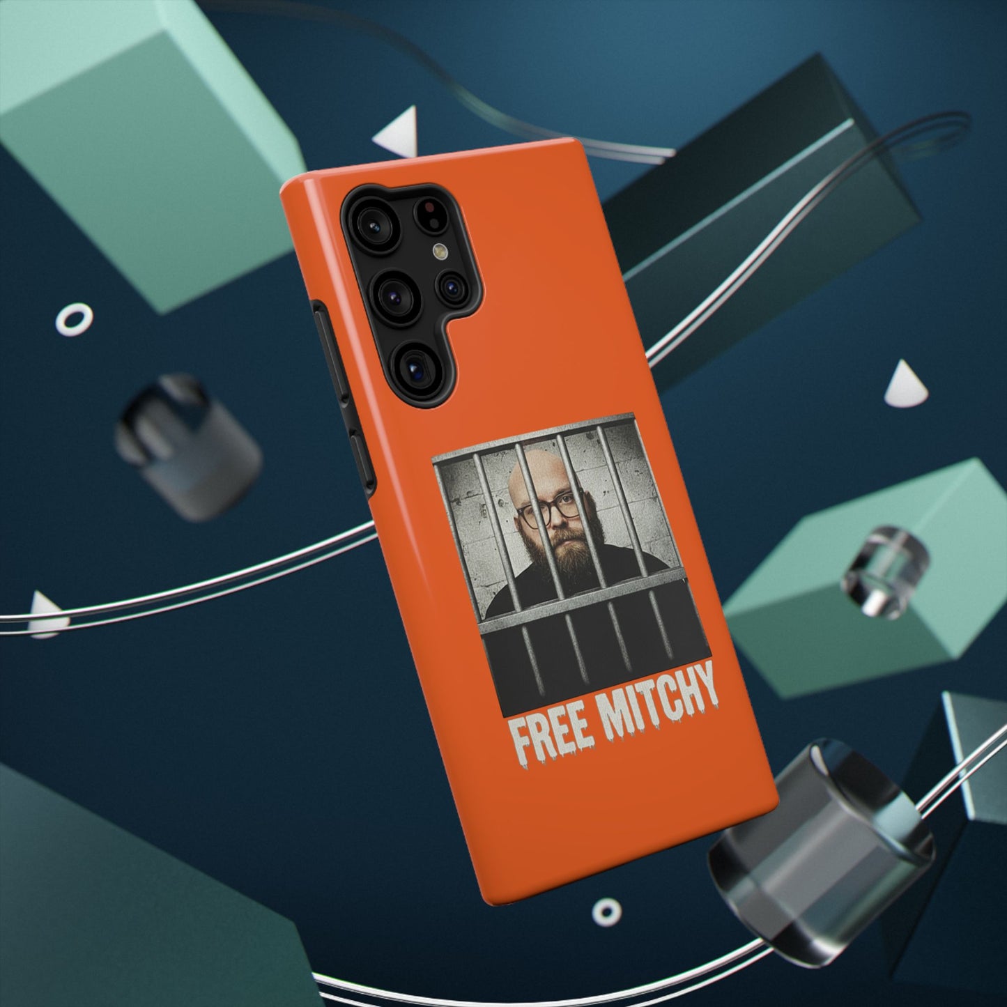"Free Mitchy" Impact-Resistant Phone Case