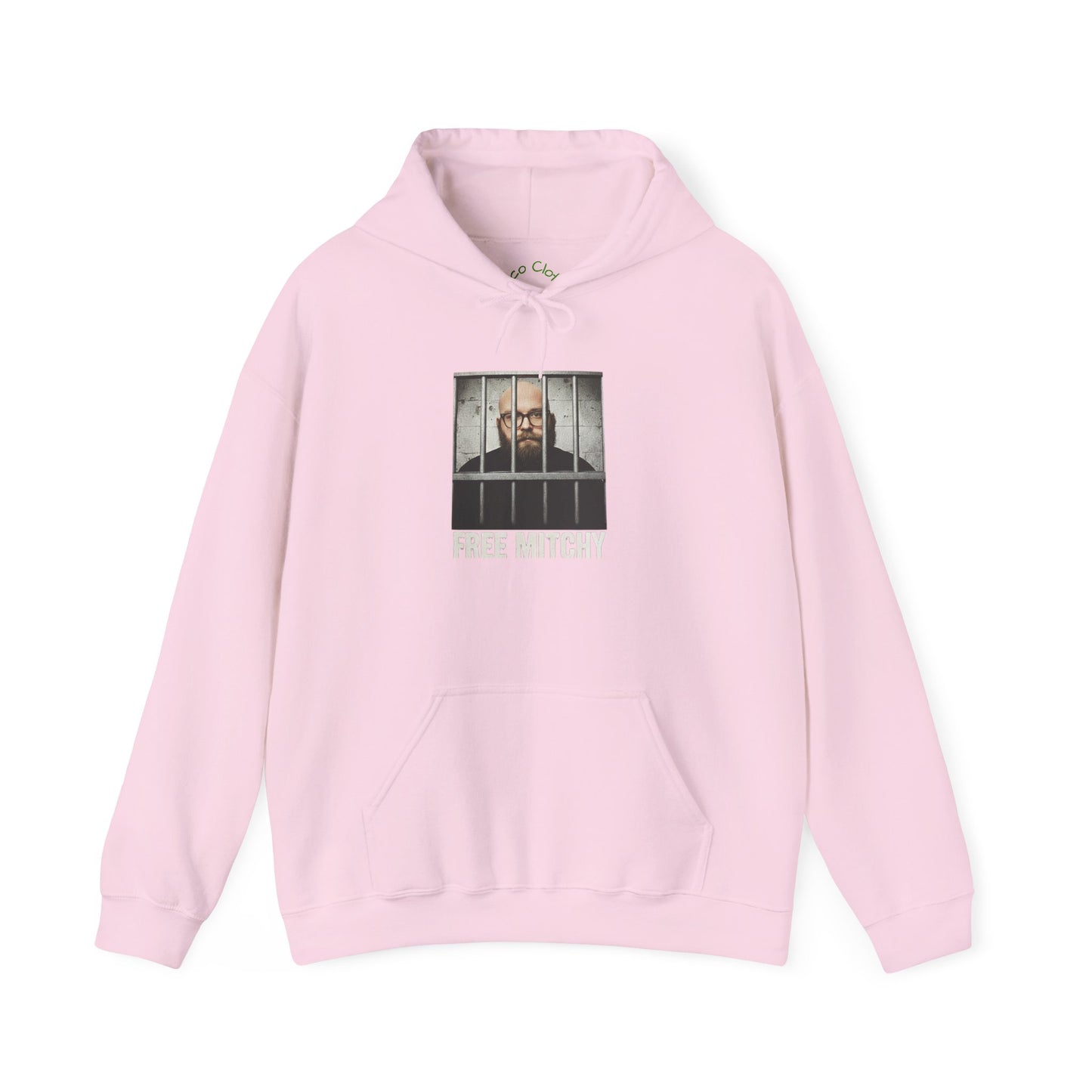 'Free Mitchy' | Portrait Behind Bars hoodie