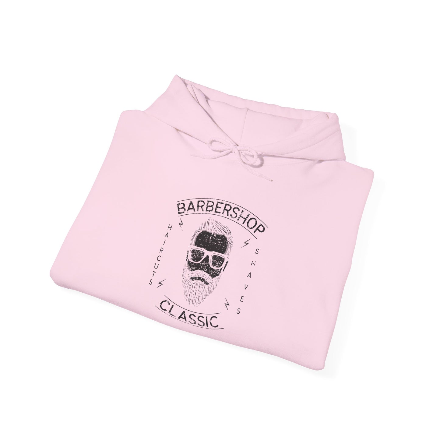 Barbershop Classic Hoodie | Vintage Barber Logo Sweatshirt