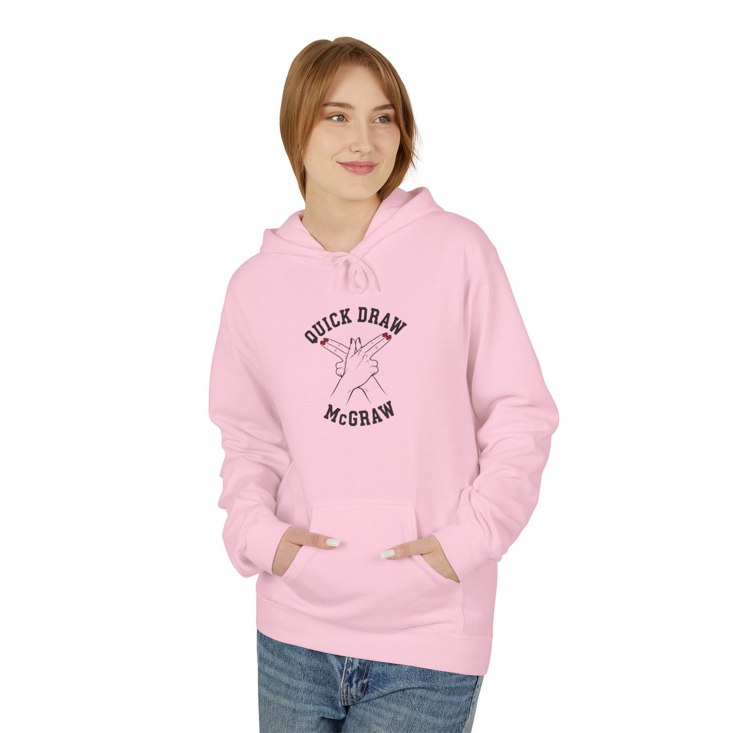 Hoodie - Quick Draw McGraw PS Inspired Design Softstyle Fleece