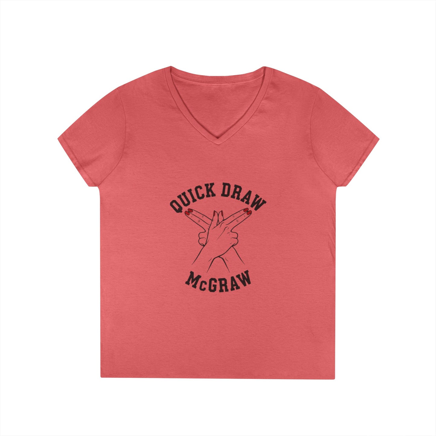 V-Neck T-Shirt Quick Draw McGraw PS Inspired