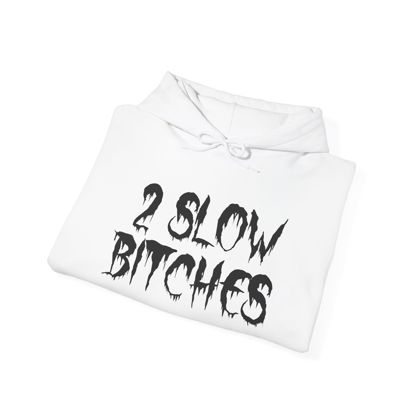 '2 SLOW Bitches / Open Na Noor'—Graphic Hoodie