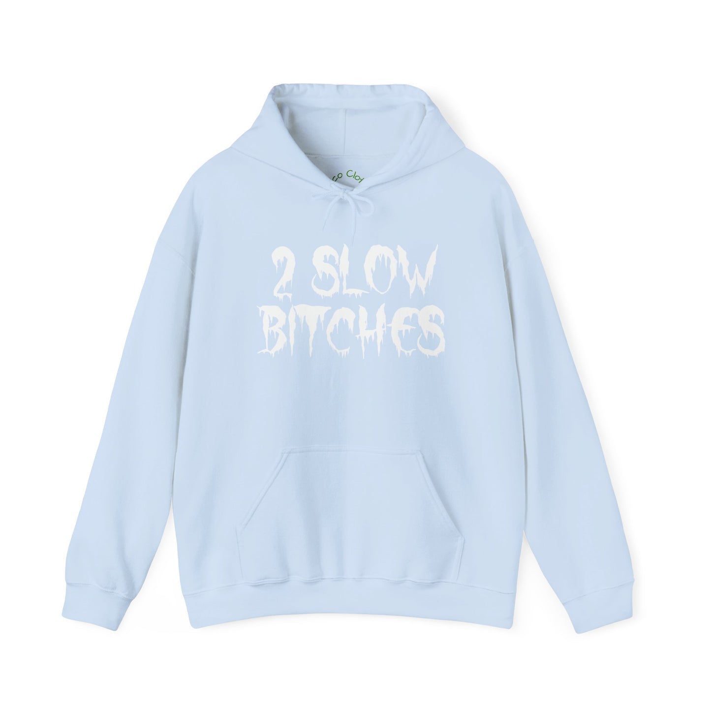 '2 SLOW Bitches / Open Na Noor'—Graphic Hoodie