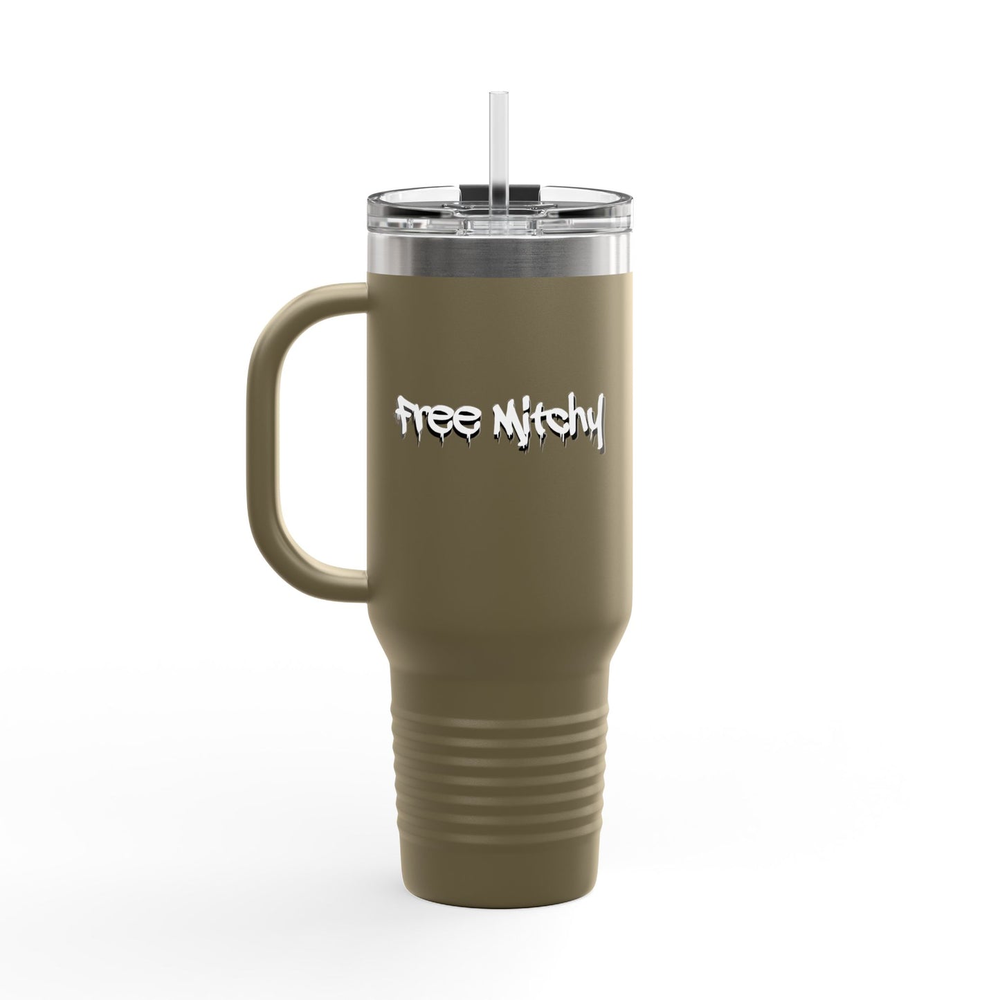 'Free Mitchy' | Insulated Travel Mug, 40oz